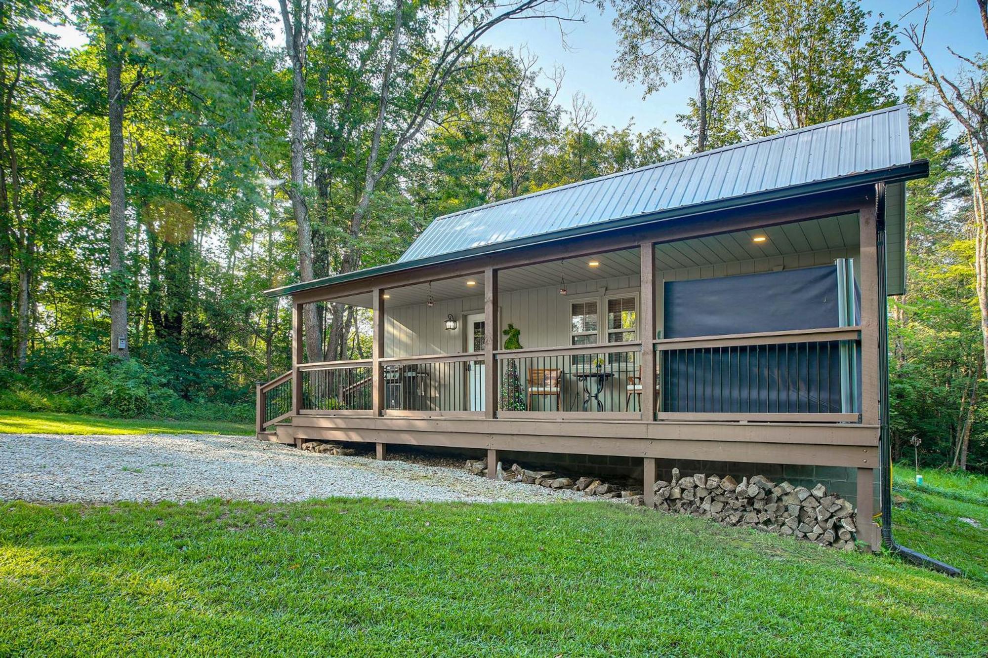 Idyllic Cabin In The Heart Of Hocking Hills Rockbridge Exterior photo